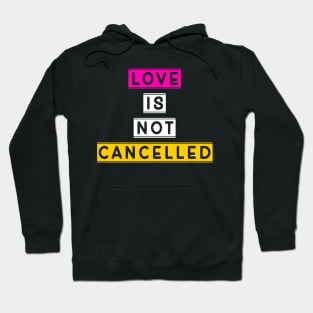 Love is not cancelled Hoodie